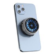 تصویر  فن خنک کننده و وایرلس شارژر 15W مگنتی ممو مدل CX03 PRO جدید 2024
